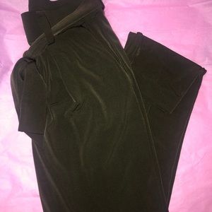 Express Midrise Paperbag pants